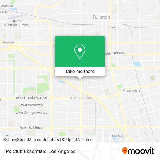 Pc Club Essentials map