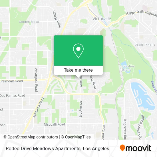 Rodeo Drive Meadows Apartments map