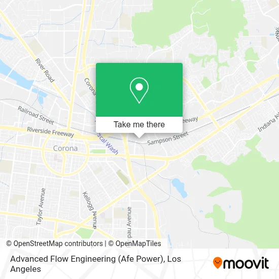 Advanced Flow Engineering (Afe Power) map