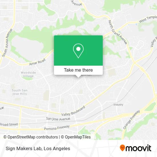 Sign Makers Lab map