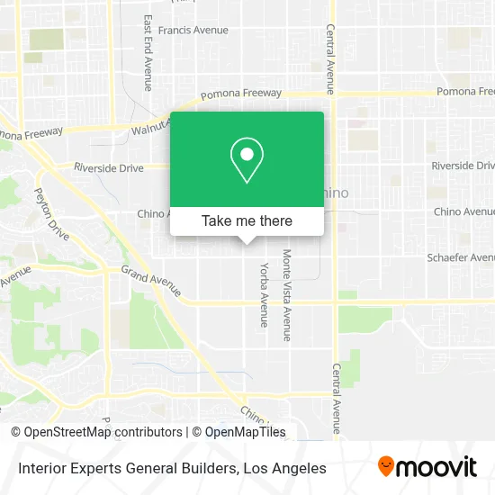 Interior Experts General Builders map