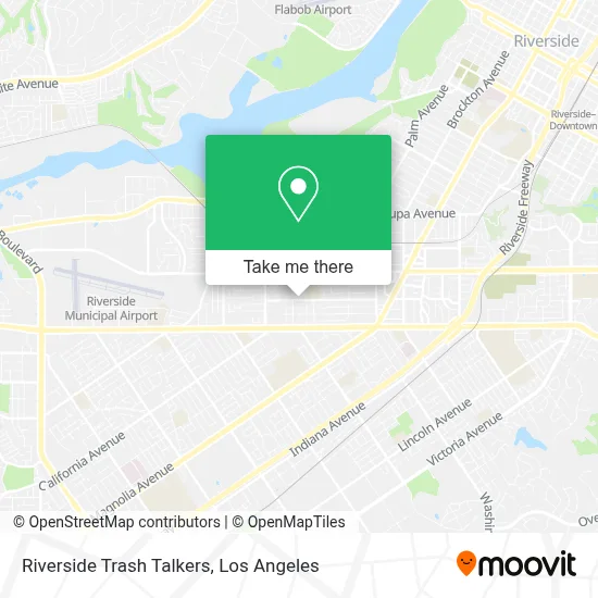 Riverside Trash Talkers map