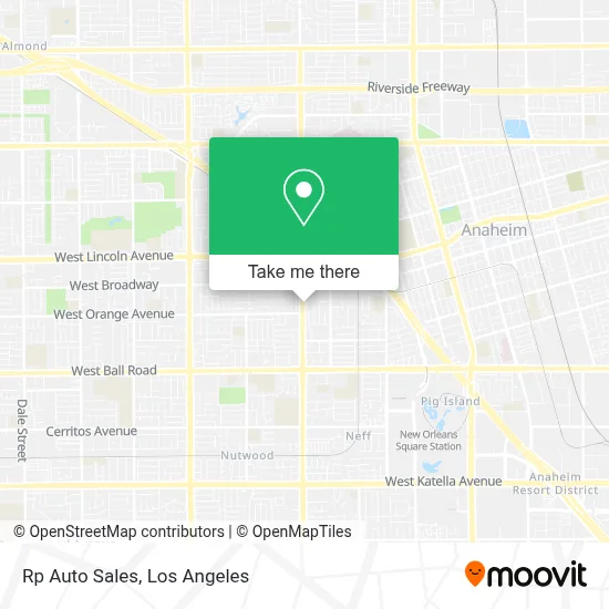 Rp Auto Sales map