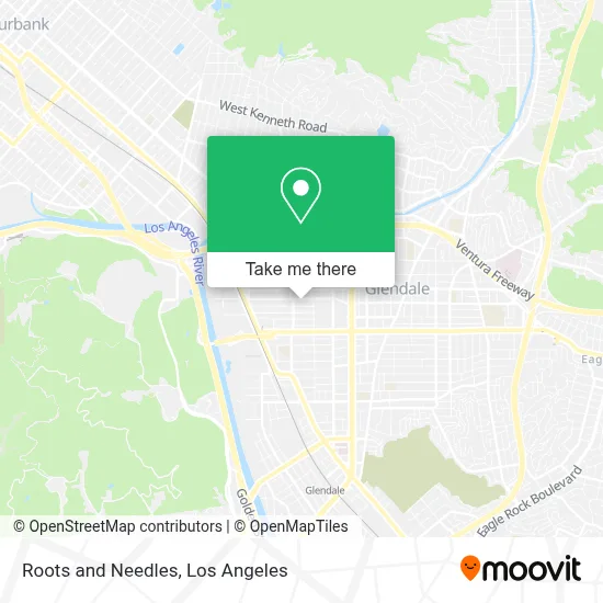 Roots and Needles map