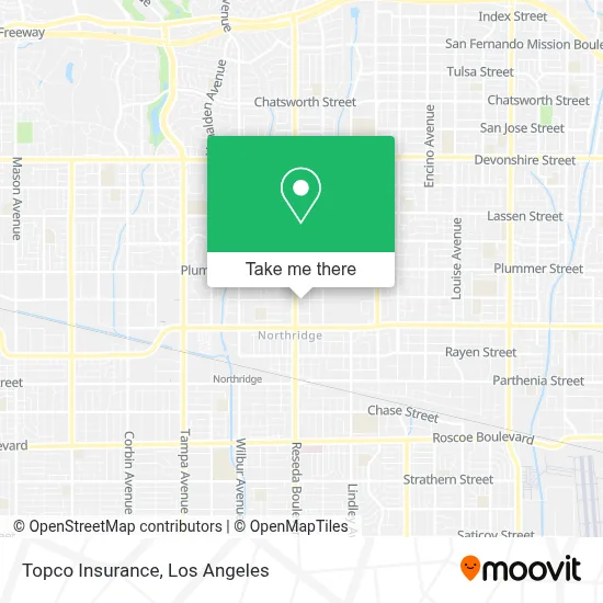 Topco Insurance map