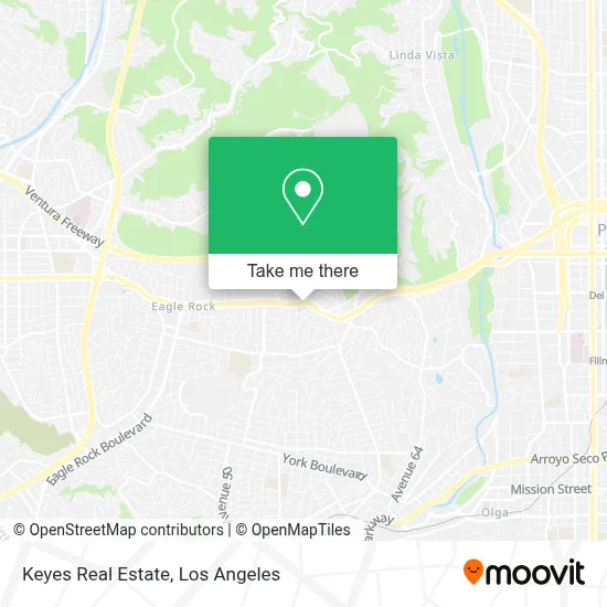 Keyes Real Estate map