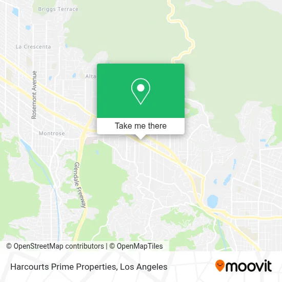 Harcourts Prime Properties map