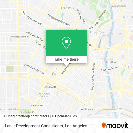 Lesar Development Consultants map