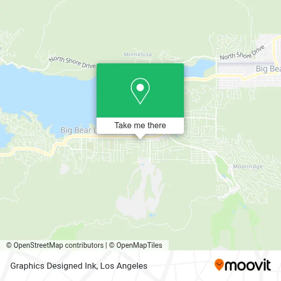 Graphics Designed Ink map