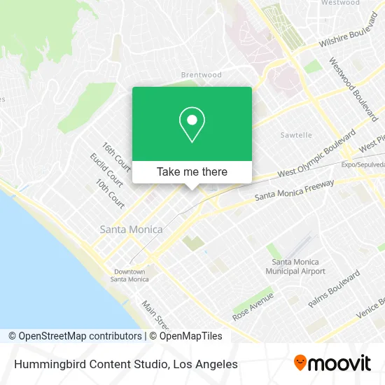 Hummingbird Content Studio map