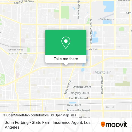 John Forbing - State Farm Insurance Agent map