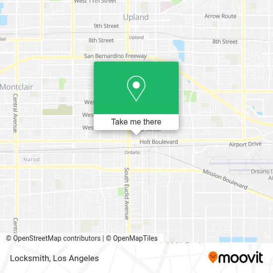 Locksmith map