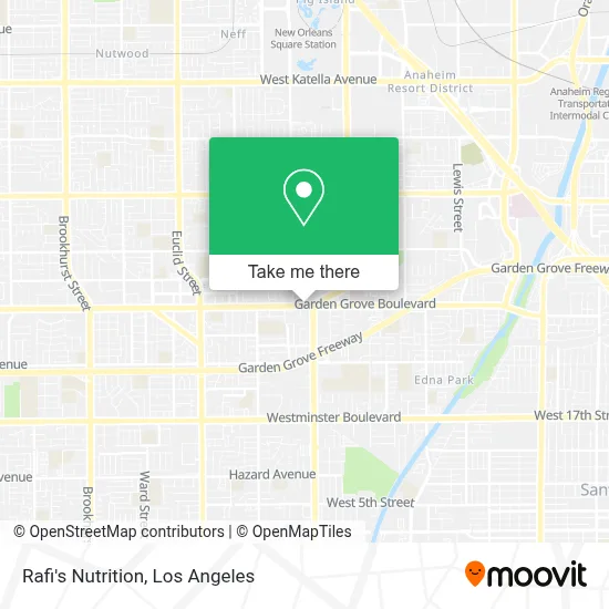 Rafi's Nutrition map