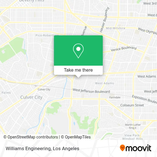 Williams Engineering map