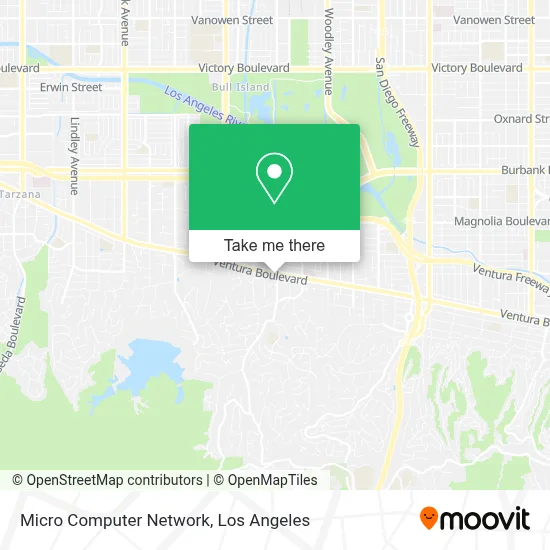 Micro Computer Network map