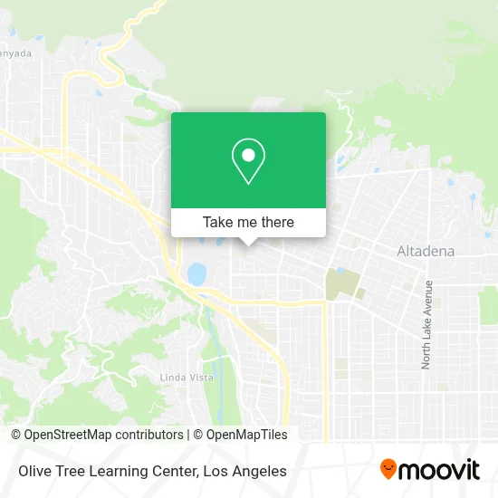 Olive Tree Learning Center map