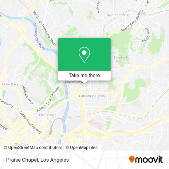 Praise Chapel map