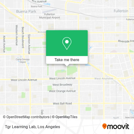 Tgr Learning Lab map