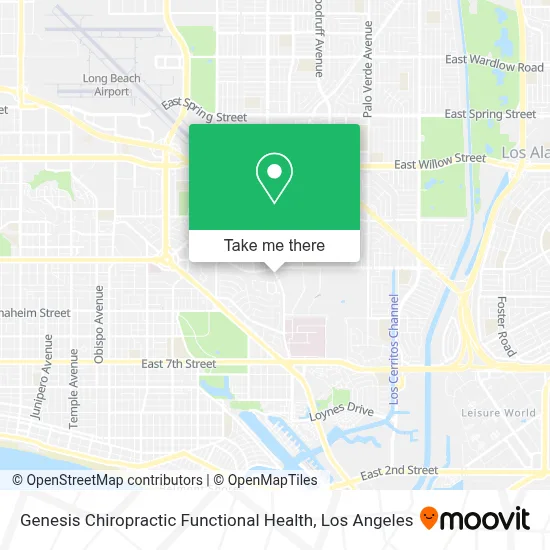 Genesis Chiropractic Functional Health map