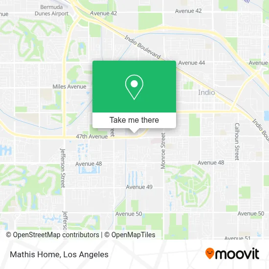 Mathis Home map