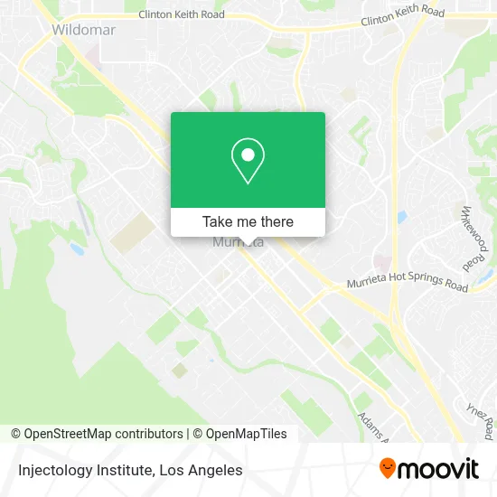 Injectology Institute map