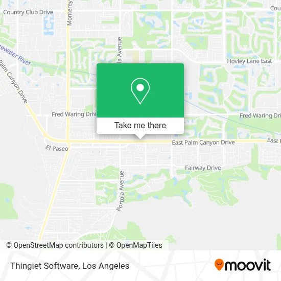 Thinglet Software map