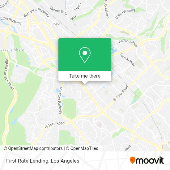 First Rate Lending map