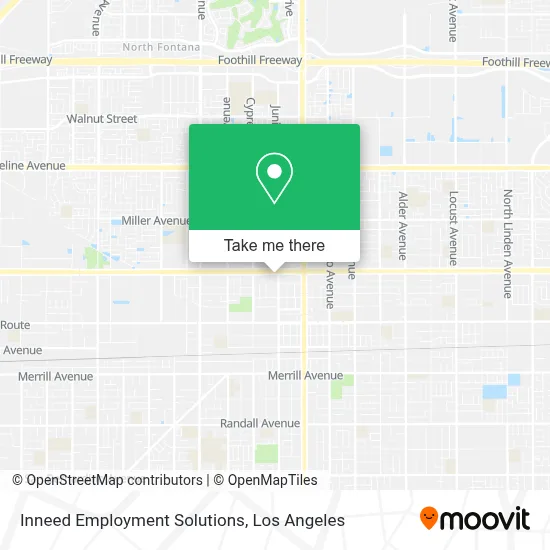 Inneed Employment Solutions map