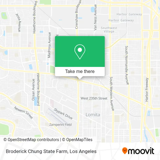 Broderick Chung State Farm map