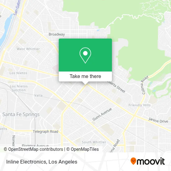 Inline Electronics map