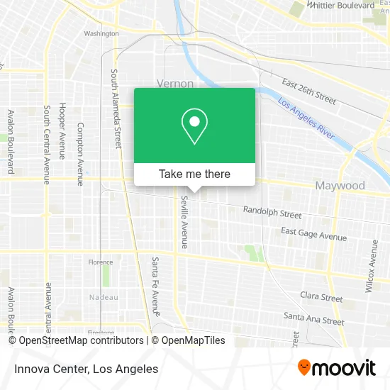 Innova Center map