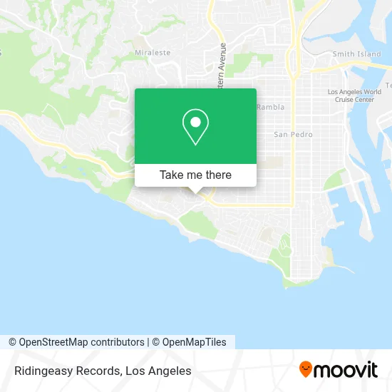 Ridingeasy Records map