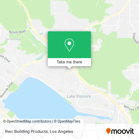 Rwc Building Products map