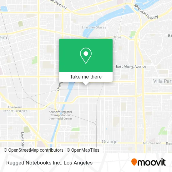 Rugged Notebooks Inc. map
