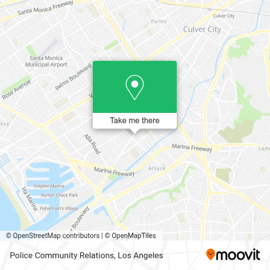 Police Community Relations map