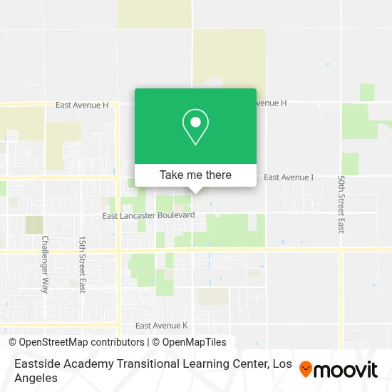 Eastside Academy Transitional Learning Center map