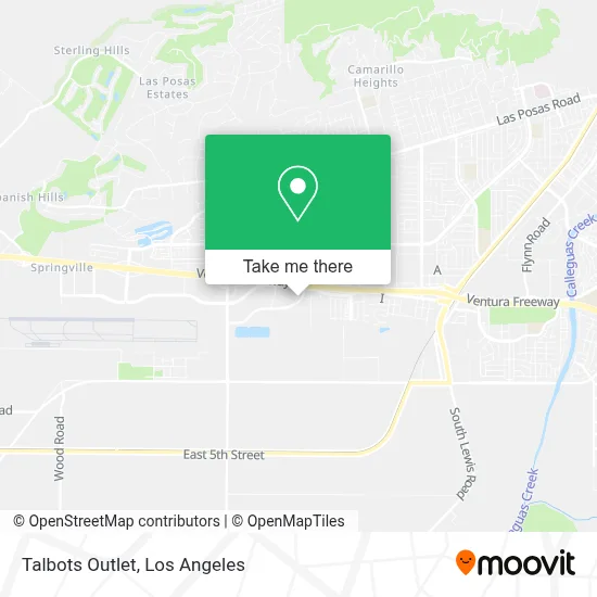 Talbots Outlet map