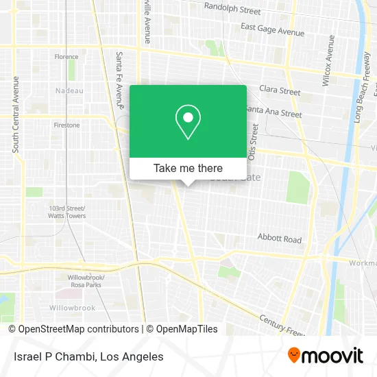 Israel P Chambi map