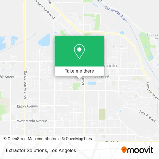 Extractor Solutions map