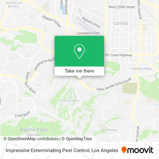 Impressive Exterminating Pest Control map