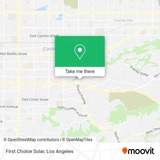 First Choice Solar map