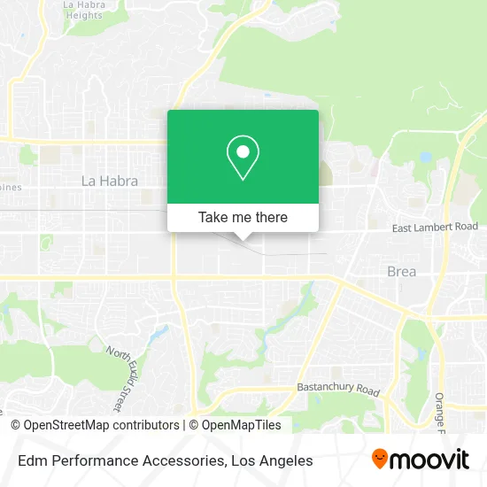 Edm Performance Accessories map