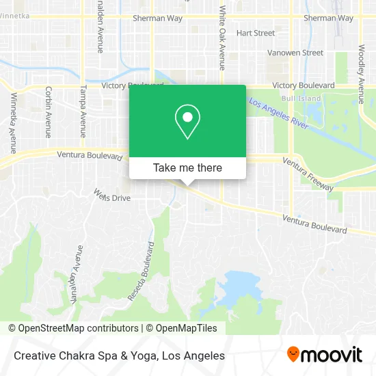 Creative Chakra Spa & Yoga map