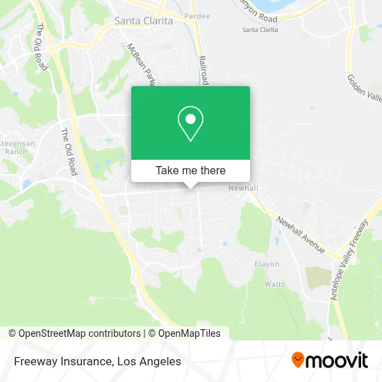 Freeway Insurance map