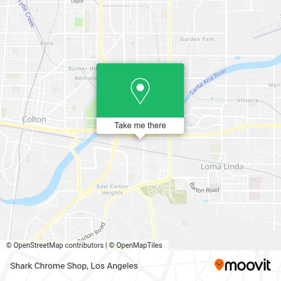 Shark Chrome Shop map
