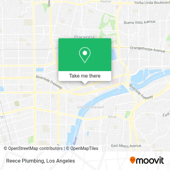 Reece Plumbing map