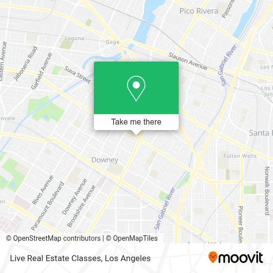 Live Real Estate Classes map