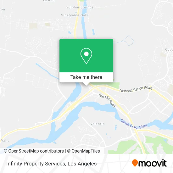 Infinity Property Services map