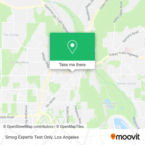 Smog Experts Test Only map