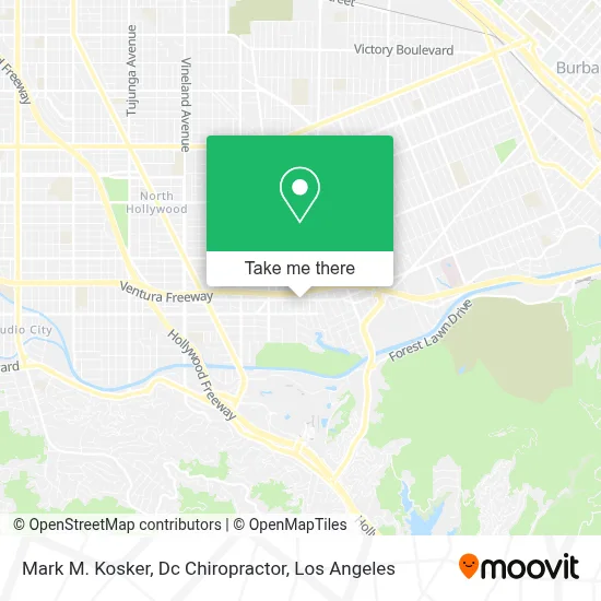 Mark M. Kosker, Dc Chiropractor map